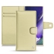 Capa em pele Samsung Galaxy Note20 Ultra - Beige ( Nappa - Pantone 7502C ) 