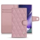 Samsung Galaxy Note20 Ultra leather case - Rose - Couture ( Nappa - Pantone 2365C ) 