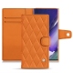 Capa em pele Samsung Galaxy Note20 Ultra - Orange - Couture ( Nappa - Pantone 1495U ) 