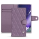 Funda de piel Samsung Galaxy Note20 Ultra - Lilas - Couture ( Nappa - Pantone 2645U ) 