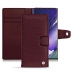 Capa em pele Samsung Galaxy Note20 Ultra - Lie de vin ( Pantone 5115C ) 