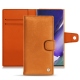 Lederschutzhülle Samsung Galaxy Note20 Ultra - Mandarine vintage ( Pantone 165C ) 
