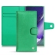Samsung Galaxy Note20 Ultra leather case - Menthe vintage ( Pantone 562C ) 