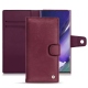 Housse cuir Samsung Galaxy Note20 Ultra - Prune vintage ( Pantone 512C ) 