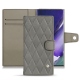 Custodia in pelle Samsung Galaxy Note20 Ultra - Acier vintage - Couture