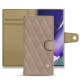 Capa em pele Samsung Galaxy Note20 Ultra - Taupe vintage - Couture