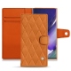 Housse cuir Samsung Galaxy Note20 Ultra - Mandarine vintage - Couture