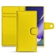 レザーケース Samsung Galaxy Note20 Ultra - Jaune fluo