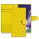 Funda de piel Samsung Galaxy Note20 Ultra - Jaune fluo - Couture