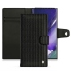 レザーケース Samsung Galaxy Note20 Ultra - Abaca nero