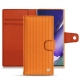Capa em pele Samsung Galaxy Note20 Ultra - Abaca arancio