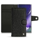 Samsung Galaxy Note20 Ultra leather case - Serpent nero