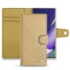 Capa em pele Samsung Galaxy Note20 Ultra - Serpent sabbia