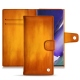 Samsung Galaxy Note20 Ultra leather case - Orange Patine