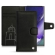 Custodia in pelle Samsung Galaxy Note20 Ultra - Negre poudro