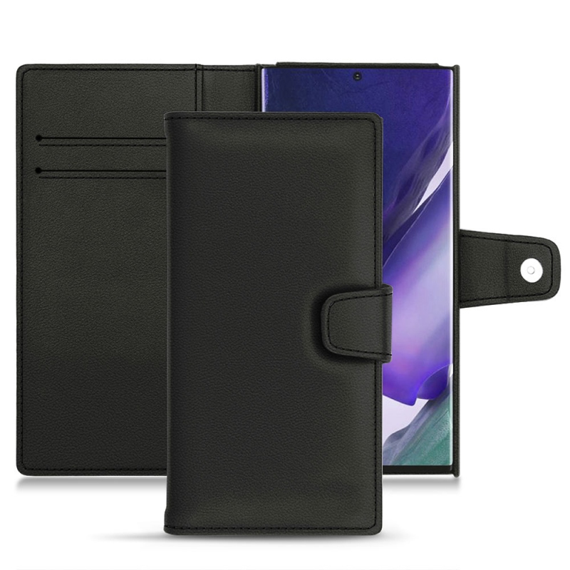 Capa em pele Samsung Galaxy Note20 Ultra - Noir PU