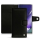 Housse cuir Samsung Galaxy Note20 Ultra - Noir Veggie
