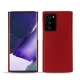 Custodia in pelle Samsung Galaxy Note20 Ultra - Rouge ( Nappa - Pantone 199C ) 