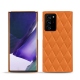 Lederschutzhülle Samsung Galaxy Note20 Ultra - Orange - Couture ( Nappa - Pantone 1495U ) 