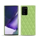 Capa em pele Samsung Galaxy Note20 Ultra - Vert olive - Couture ( Nappa - Pantone 578U ) 
