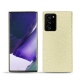 レザーケース Samsung Galaxy Note20 Ultra - Ivoire ( Sleek P C12 - White ) 