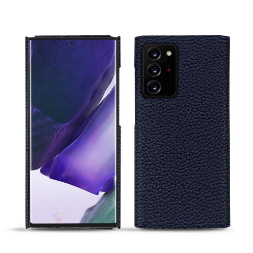 Choisissez les coques cuir Noreve pour votre Galaxy Note20 Ultra.Cobalt ( Pantone #2b253f ) 