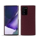 Custodia in pelle Samsung Galaxy Note20 Ultra - Lie de vin ( Pantone 5115C ) 
