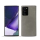 Samsung Galaxy Note20 Ultra leather cover - Acier vintage ( Pantone 403C ) 