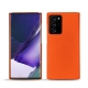 Lederschutzhülle Samsung Galaxy Note20 Ultra - Orange fluo