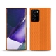 Coque cuir Samsung Galaxy Note20 Ultra - Abaca arancio