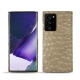 Funda de piel Samsung Galaxy Note20 Ultra - Autruche desert