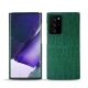 Lederschutzhülle Samsung Galaxy Note20 Ultra - Crocodile pino