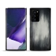 Samsung Galaxy Note20 Ultra leather cover - Gris Patine