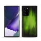 Samsung Galaxy Note20 Ultra leather cover - Vert Patine