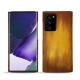 Lederschutzhülle Samsung Galaxy Note20 Ultra - Doré Patine