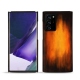 Lederschutzhülle Samsung Galaxy Note20 Ultra - Fauve Patine