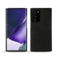 レザーケース Samsung Galaxy Note20 Ultra - Negre poudro