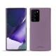 レザーケース Samsung Galaxy Note20 Ultra - Lilas PU