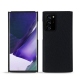 Coque cuir Samsung Galaxy Note20 Ultra - Noir élégant