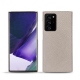 Samsung Galaxy Note20 Ultra leather cover - Taupe innocent