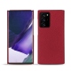 Lederschutzhülle Samsung Galaxy Note20 Ultra - Rouge passion
