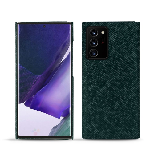Galaxy Note20 UltraにはNoreveのレザーシェルを選びましょう。Vert séduisant ( Pantone #1d3c34 ) 