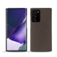 Samsung Galaxy Note20 Ultra leather cover - Gris Veggie