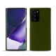 Lederschutzhülle Samsung Galaxy Note20 Ultra - Vert Veggie