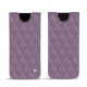 Lederschutzhülle Samsung Galaxy Note20 Ultra - Lilas - Couture ( Nappa - Pantone 2645U ) 