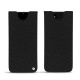 レザーケース Samsung Galaxy Note20 Ultra - Ebène ( Sleek P C12 - Black ) 