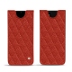 Custodia in pelle Samsung Galaxy Note20 Ultra - Papaye - Couture ( Pantone 180C ) 