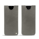 Samsung Galaxy Note20 Ultra leather pouch - Acier vintage ( Pantone 403C ) 