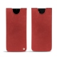 Samsung Galaxy Note20 Ultra leather pouch - Cerise vintage ( Pantone 185C ) 