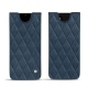 Capa em pele Samsung Galaxy Note20 Ultra - Jean vintage - Couture